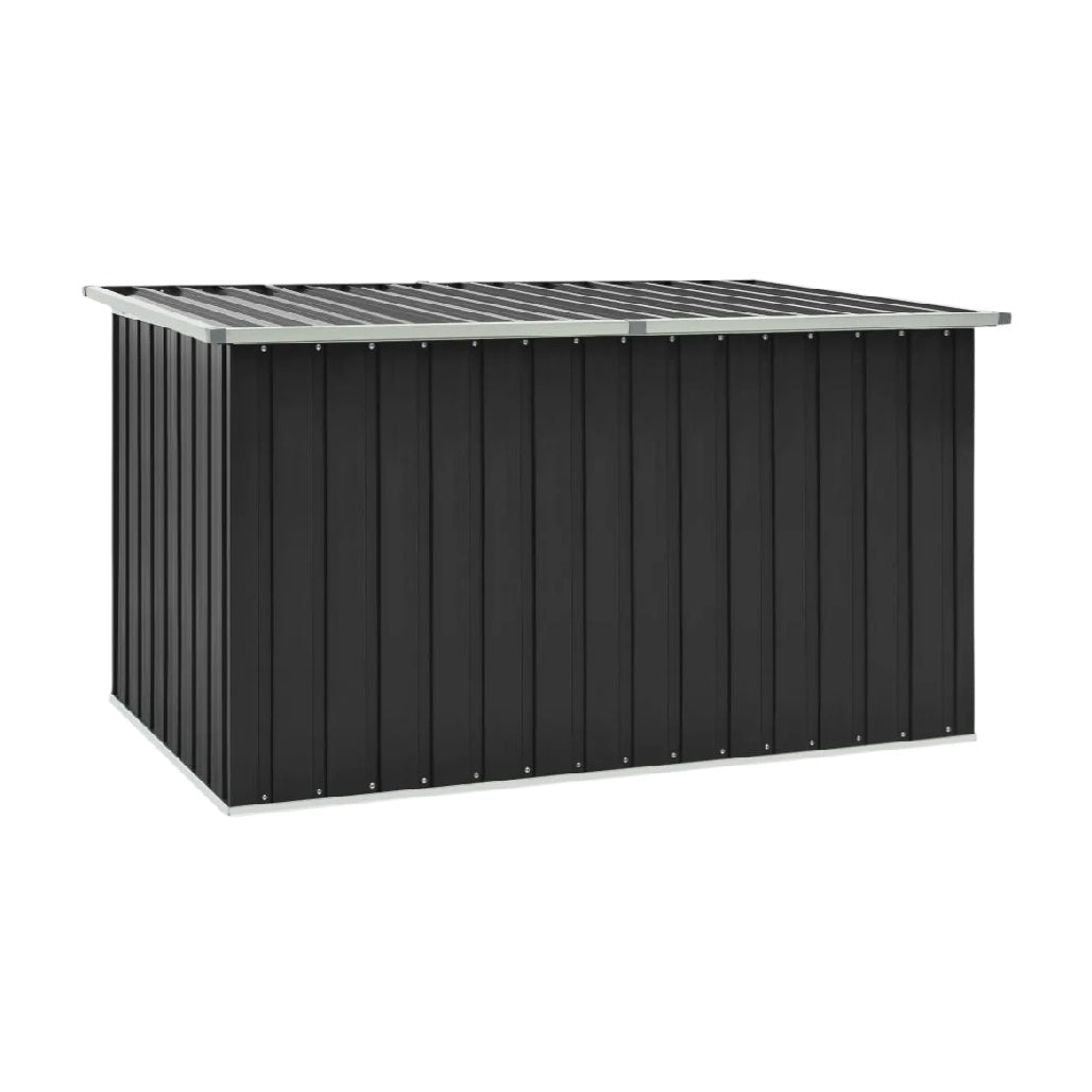 屋外収納ボックス ガーデン用品の保管用 金属製 150 x 100 x 90