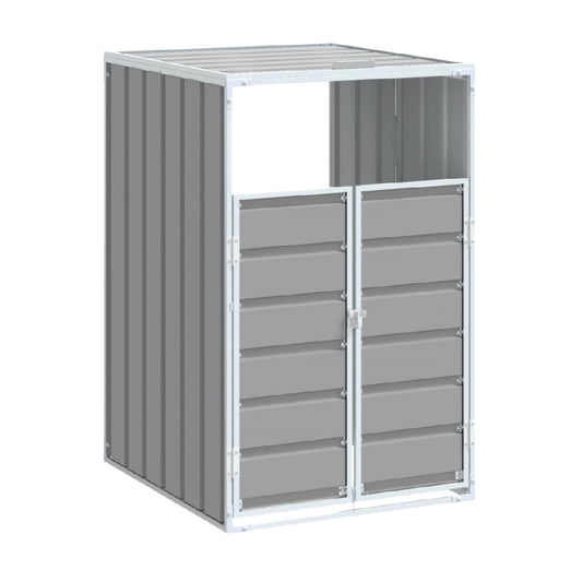 金属製ガーデンシェッド - 庭の収納および工具保管用 - 板金製 - 100 x 80 x 180